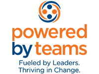 Powered by Teams logo